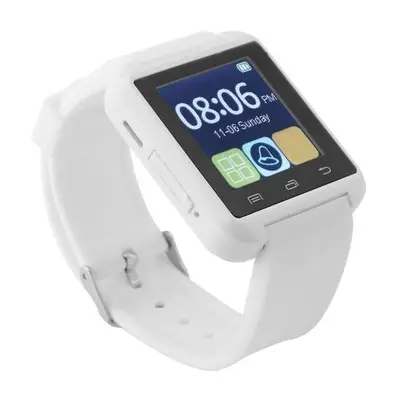 Montre Connectée Bluetooth Multifonction Sport Santé Musique Appel Sms Blanc Yonis