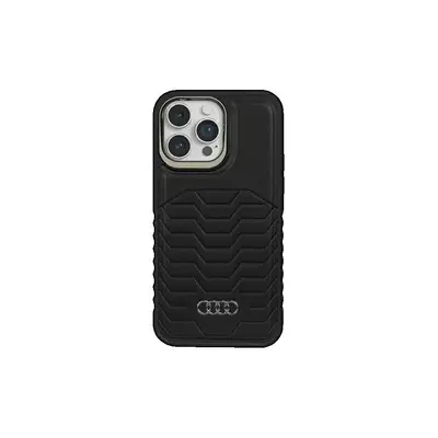 Étui Smartphone Audi Iphone 14 Pro Cuir Synthétique Magsafe Noir