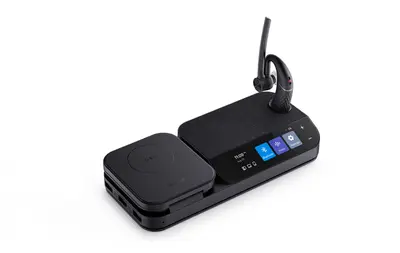 Yealink BH71-WORKSTATION casque Sans fil Ecouteurs Bureau/Centre d'appels Bluetooth Socle de chargement Noir