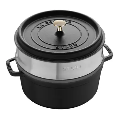 Cuiseur À Vapeur Électrique Zwilling Staub La Cocotte Noir Fonte