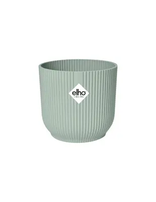 Pot Vibes Fold D.14cm Vert Sorbet Pot De Fleurs Pliable En Plastique Recyclé - Elho - - Import > Dsm