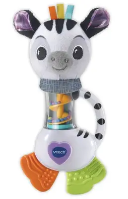 Vtech Baby Dierenvriendjes Rammelaar - Zebra