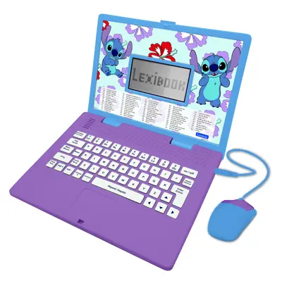 Ordinateur Portable Éducatif Bilingue Stitch (en/es)