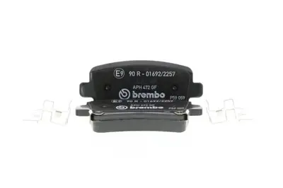 4 Plaquettes De Frein Brembo P59059