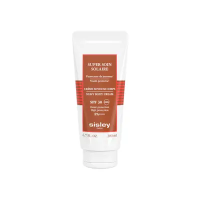 Sisley - Super Soin Solaire Crème Soyeuse Corps Spf 30 Crème Solaire Corps Anti Uva Uvb Spf 30 Tube 200ml